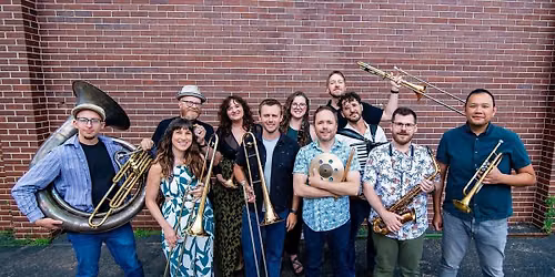 Gora Gora Orkestar with special guests Zoe Aqua and Jordan Wax at the 'Dad