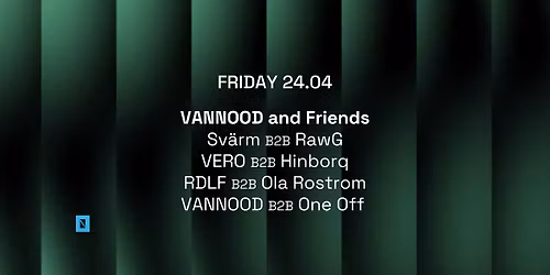 TOFFLER Presents VANNOOD and Friends