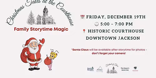 Christmas Tales at the Courthouse: Family Storytime Magic