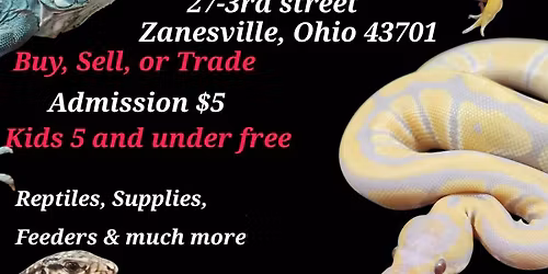 Zanesville Ohio Reptile Expo 