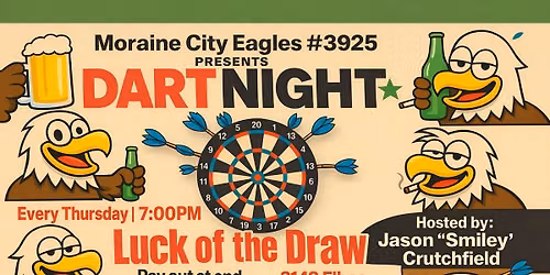 Thursday Dart Night!!!