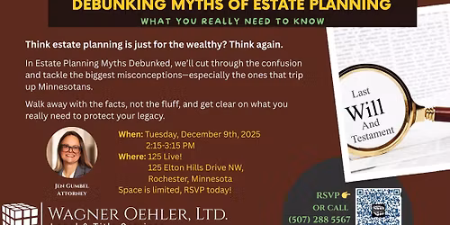 Debunking Myths of Estate Planning