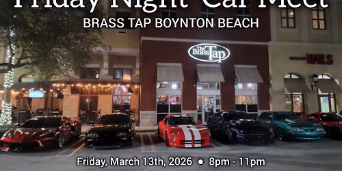 Friday Night Car Meet - Boynton Beach