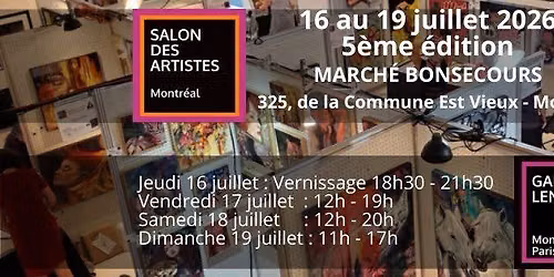 SALON DES ARTISTES 5\u00c8ME \u00c9DITION