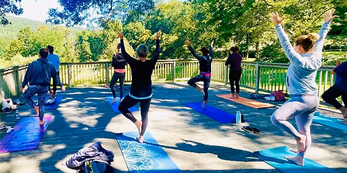 Outdoor Yoga at Great Hollow Nature Preserve