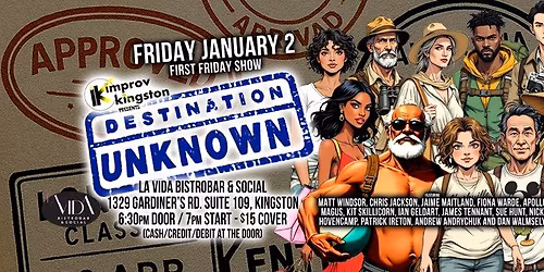 First Friday Show Destination Unknown