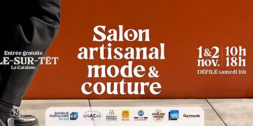 Salon artisanal mode et couture 2025