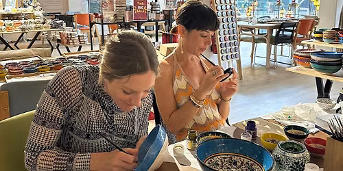 Painting Classes Springfield: Ceramic Plates & Bowls