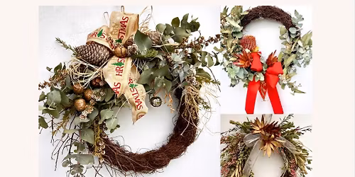 Christmas wreath workshop