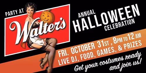 Walter's Annual Halloween Party