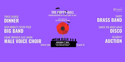 The Poppy Ball - Commemorating 80 Years Since VE Day