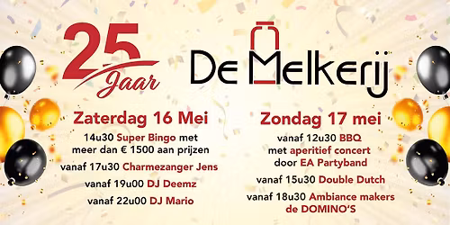 25 jaar De Melkerij - Zondag Special