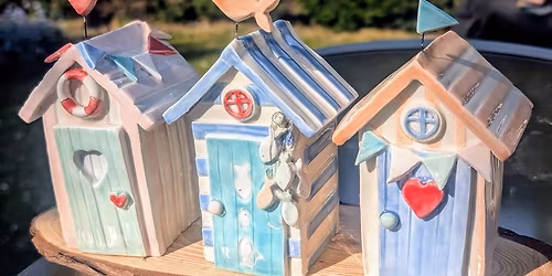 SOLD OUT Play with Clay: Beach Huts