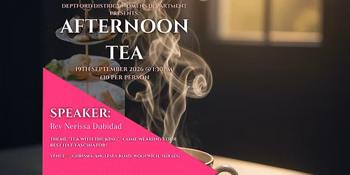 Deptford District WDM Afternoon Tea