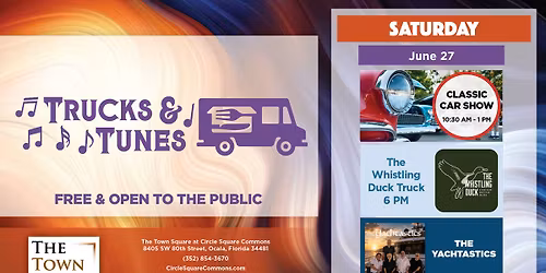 Trucks & Tunes with The Whistling Duck Truck & The Yachtastics