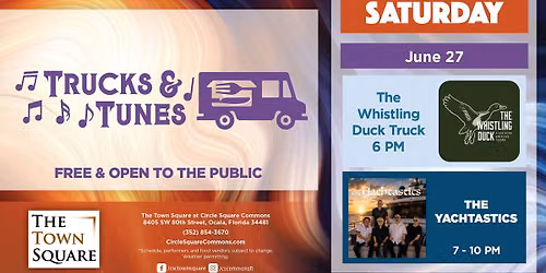 Trucks & Tunes with The Whistling Duck Truck & The Yachtastics