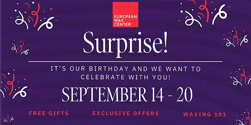 Surprise! Guest Appreciation Pop Up Party