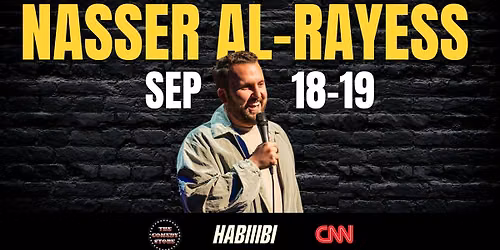 Nasser Al-Rayess (Habiiibi Nights, The Comedy Store, CNN) Live in Denver -