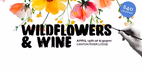 Wildflowers & Wine Watercolor with Erin Oostra