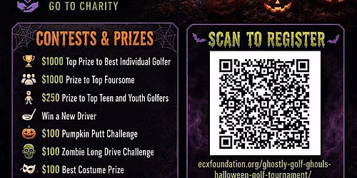 Ghostly Golf Ghouls Halloween Golf Tournament