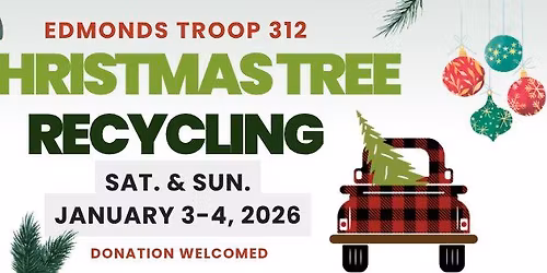 Troop 312 Christmas Tree Recycling