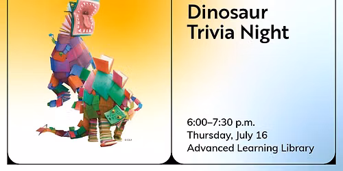Dinosaur Trivia Night