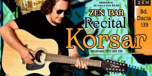 Recital Korsar la Zen Bar