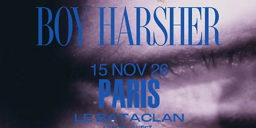 Boy Harsher @ Le Bataclan PARIS (Dimanche 15 Novembre 2026)