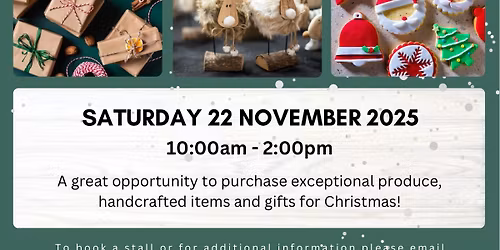 READ SCHOOL PFA ARTISAN CHRISTMAS MARKET \ud83c\udf84