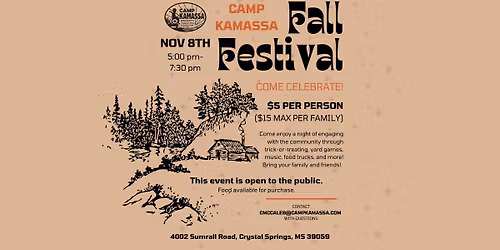 Camp Kamassa Fall Festival