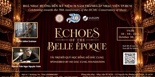 ECHOES OF THE BELLE EPOQUE 30.10.2026