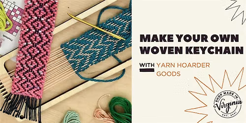Make Your Own Woven Keychains with Yarn Hoarder Goods