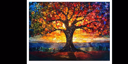 Stained Glass Fall Themed Speed Puzzling Night