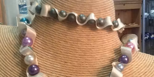 Ribbon Wave Necklaces 