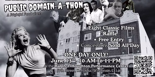 PUBLIC DOMAIN-A-THON! A Frightful Fundraiser!