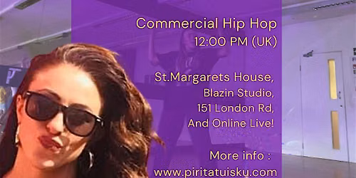 Commercial Hip Hop With Jo R`ichards