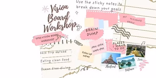 2026 Vision Board Workshop