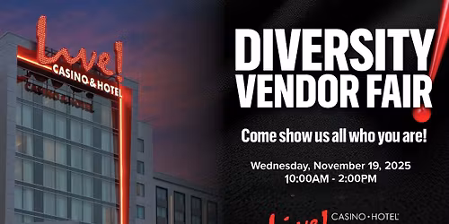 Live! Diversity Vendor Fair