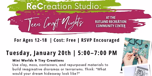 ReCreation Studio: Mini Worlds & Tini Creations