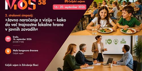 2. strok. simpozij: Javno naro\u010danje z vizijo - kako do ve\u010d trajnostne lokalne hrane v javnih zavodih