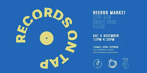 Records on Tap: Record Market at Small Gods Taproom