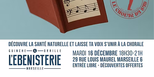 Ap\u00e9ro dispensaire de No\u00ebl + Chorale