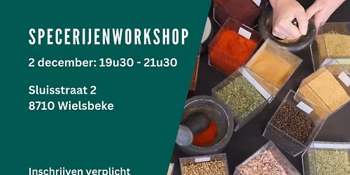 Workshop Spice Up Your Life - over kruiden en specerijen
