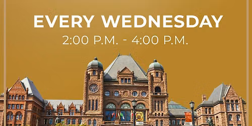 Nature & Parliament Workshops at Ontario's Legislative Building