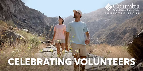 Volunteers can SHOP & WIN at the Columbia Employee Store | April 1-30