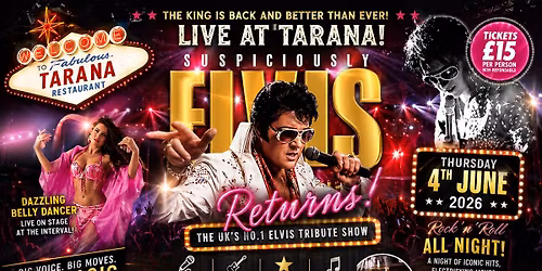 \ud83d\udd25 The Elvis Experience \u2013 Suspiciously Elvis & Belly Dance Show
