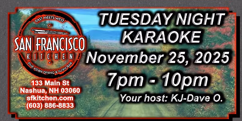 Tuesday Night Karaoke