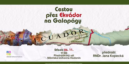 Cestou p\u0159es Ekv\u00e1dor na Galap\u00e1gy