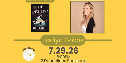 Jaclyn Goldis in conversation with Kelly