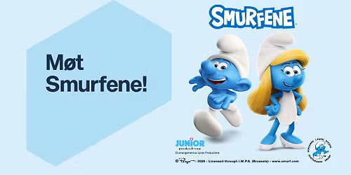Smurfene kommer til Kolbotn Torg! 